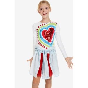 Desigual kislány ruha Vest Nudo(110/116)