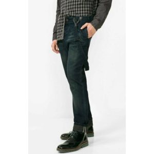 Desigual férfi kantáros farmernadrág Denim César(32)